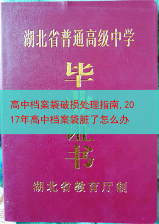 高中档案袋破损处理指南,2017年高中档案袋脏了怎么办